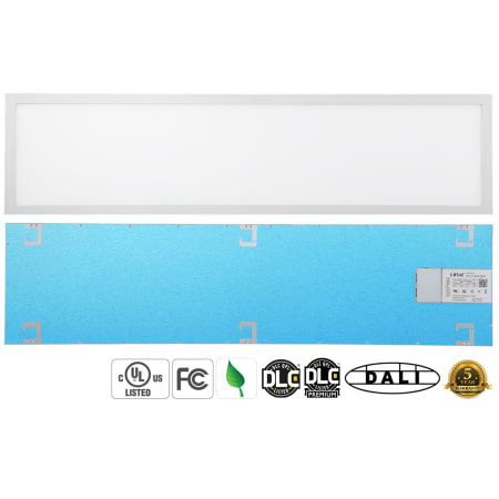 32W 5000K Worldwide Lighting FPL14-5000-32W-2PC 1x4 FT LED Flat Panel Light 2
