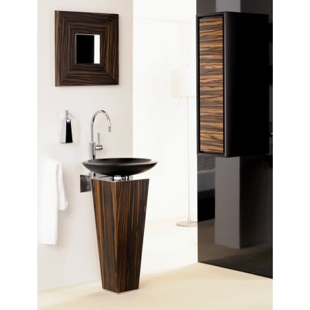 A large image of the WS Bath Collections 55.65.02 Ebony Wood