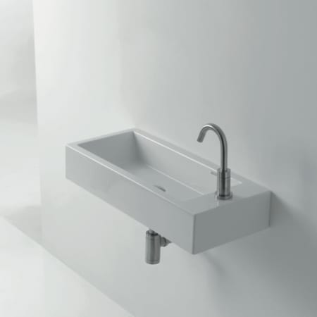 A large image of the WS Bath Collections Hox Large 70L WS08501F White