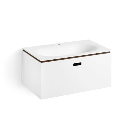 A large image of the WS Bath Collections Ciacole 8062 White / Rust