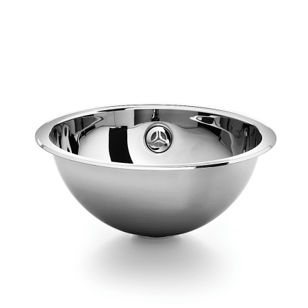 A large image of the WS Bath Collections Acquaio 53593 Polished Stainless Steel