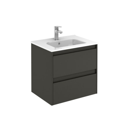 A large image of the WS Bath Collections Ambra 60 Gloss Anthracite