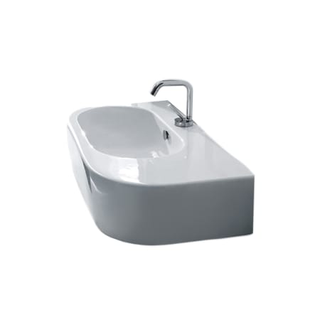 A large image of the WS Bath Collections Flo 3143 White