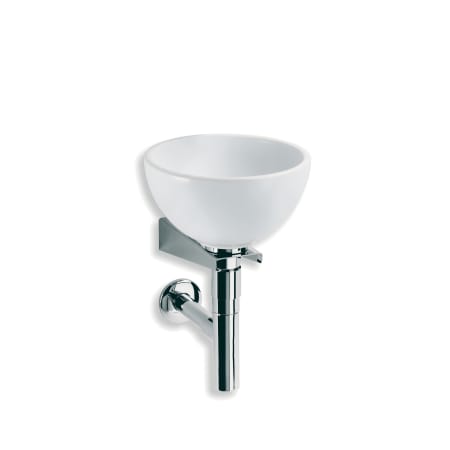 A large image of the WS Bath Collections Grepia 66221 White / Stainless Steel