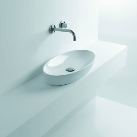 A large image of the WS Bath Collections H10 60C - 8208501 Ceramic White