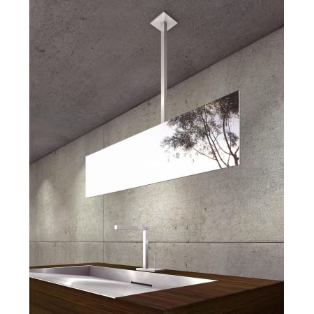 A large image of the WS Bath Collections Hydrus CL 37 Stainless Steel