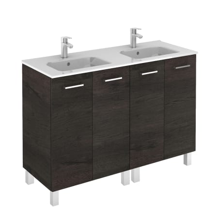 A large image of the WS Bath Collections Logic 120 Set Wenge