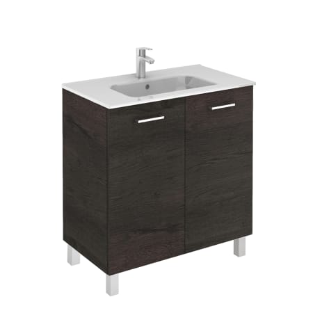 A large image of the WS Bath Collections Logic 80 Set Wenge