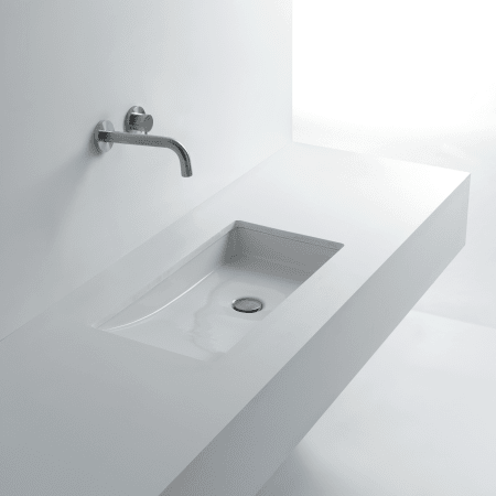 A large image of the WS Bath Collections Om in 68 White