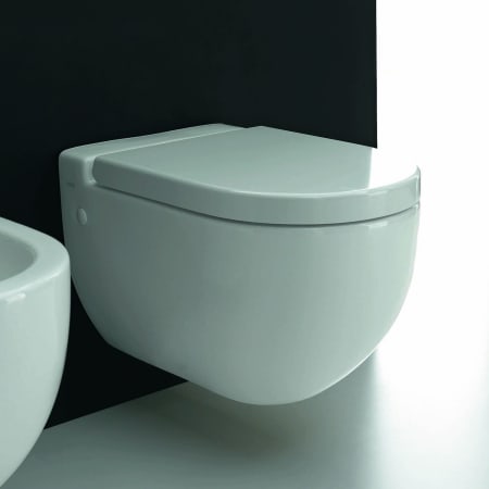 A large image of the WS Bath Collections One Evolution 51 - 1401001 + AFS 130 White