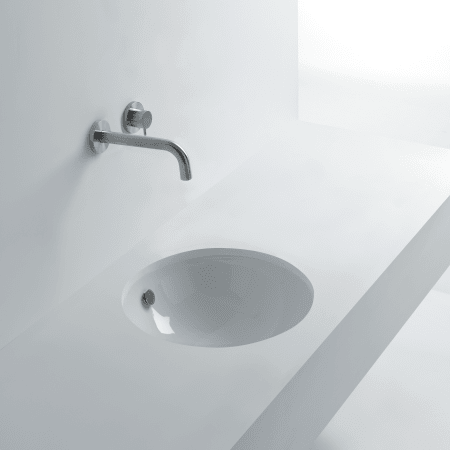 A large image of the WS Bath Collections Pot 46 White