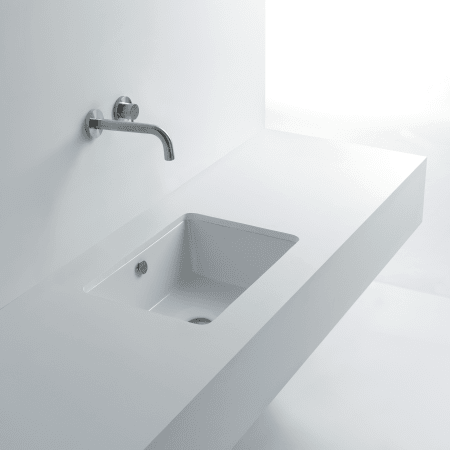 A large image of the WS Bath Collections Sink 50 White