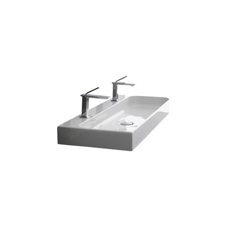 A large image of the WS Bath Collections Unit 100.02 White