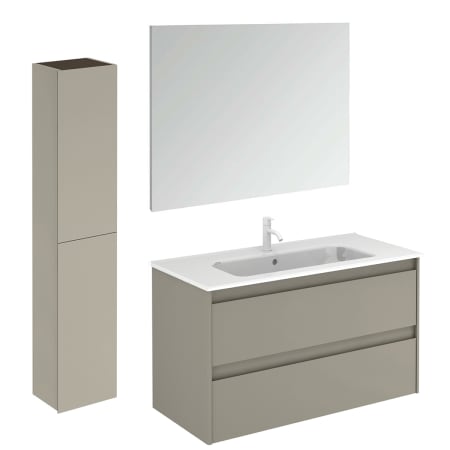 A large image of the WS Bath Collections Ambra 100 Pack 2 Matte Sand