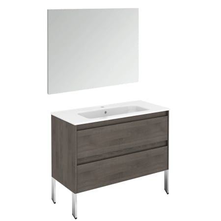 A large image of the WS Bath Collections Ambra 100F Pack 1 Samara Ash