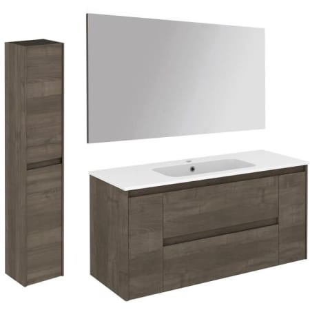 A large image of the WS Bath Collections Ambra 120 Pack 2 Samara Ash