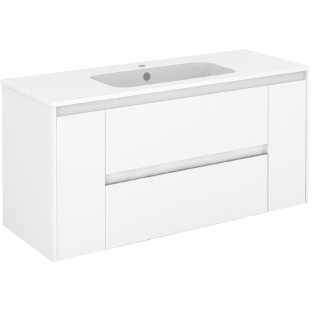 A large image of the WS Bath Collections Ambra 120 Gloss White