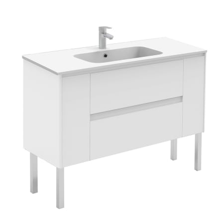 A large image of the WS Bath Collections Ambra 120F Matte White