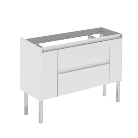 A large image of the WS Bath Collections Ambra 120F Base Matte White