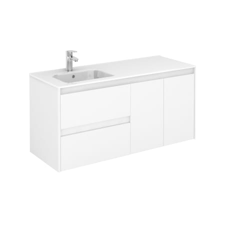 A large image of the WS Bath Collections Ambra 120L Gloss White