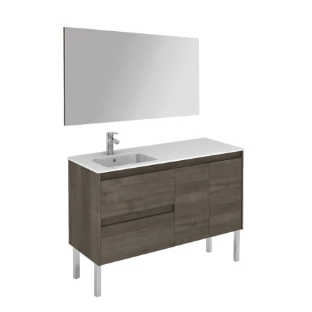 A large image of the WS Bath Collections Ambra 120LF Pack 1 Samara Ash