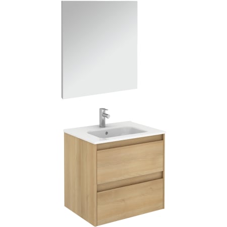 A large image of the WS Bath Collections Ambra 60 Pack 1 Nordic Oak