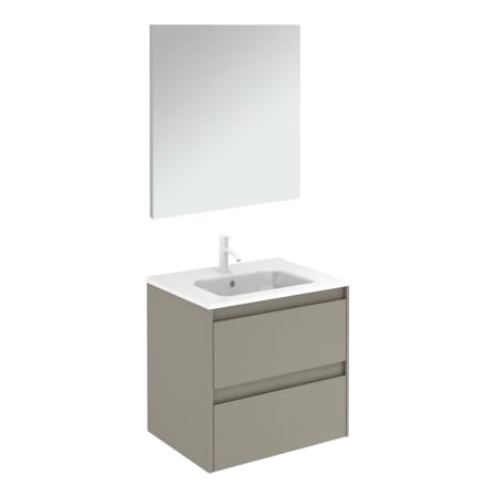 A large image of the WS Bath Collections Ambra 60 Pack 1 Matte Sand