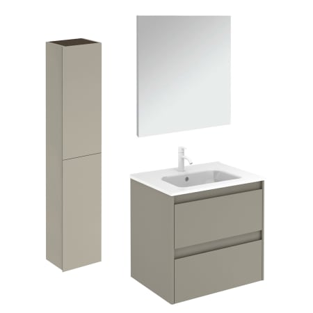 A large image of the WS Bath Collections Ambra 60 Pack 2 Matte Sand
