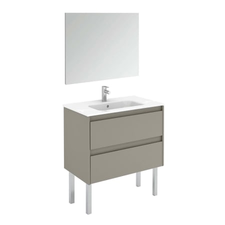 A large image of the WS Bath Collections Ambra 80F Pack 1 Matte Sand