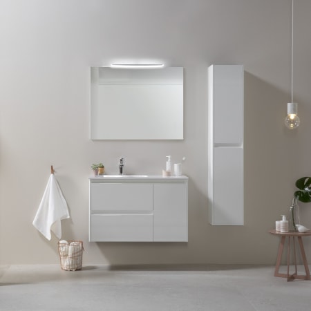 A large image of the WS Bath Collections Ambra 90 Front View