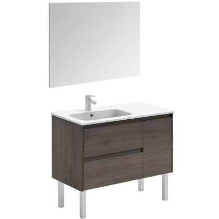 A large image of the WS Bath Collections Ambra 90F Pack 1 Samara Ash