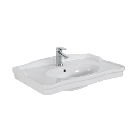 A large image of the WS Bath Collections Antique AN 080 Ceramic White