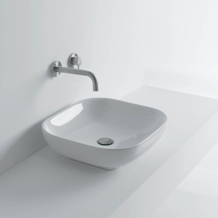 A large image of the WS Bath Collections Ciotola 50C -1508101 Ceramic White