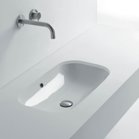 A large image of the WS Bath Collections Ciotola 66U - 1509401 Ceramic White