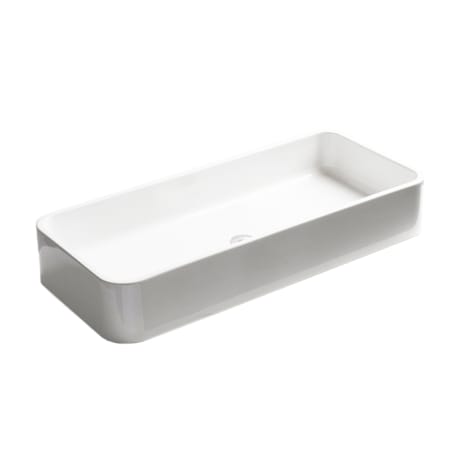 A large image of the WS Bath Collections Cosa 100C - 86410 Gloss White