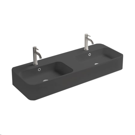 A large image of the WS Bath Collections Cosa 120.01 - 86500 Matte Black