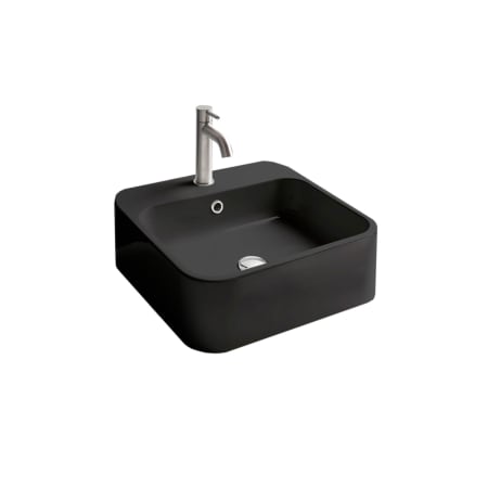 A large image of the WS Bath Collections Cosa 48.01 - 86102 Matte Black