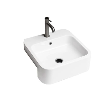 A large image of the WS Bath Collections Cosa 48S.01 - 86101 Matte White
