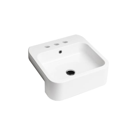 A large image of the WS Bath Collections Cosa 48S.03 - 86101 Matte White