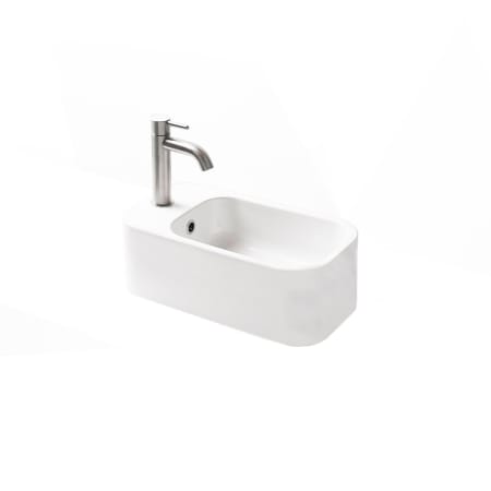 A large image of the WS Bath Collections Cosa Mini 48R - 86103R Matte White