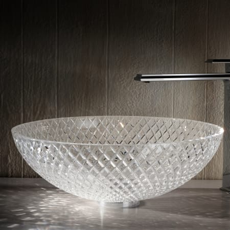 A large image of the WS Bath Collections Crystal Rosa SC160 Alternate Image