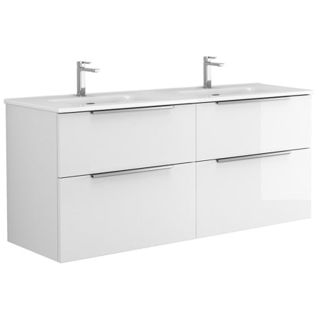 A large image of the WS Bath Collections Dalia C140D Glossy White