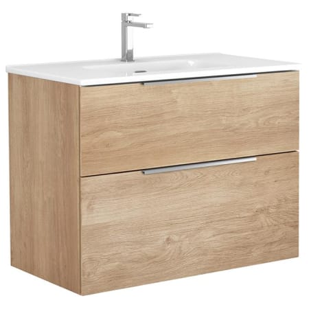 A large image of the WS Bath Collections Dalia C80 Natural Oak