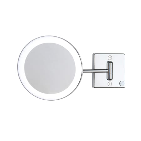 A large image of the WS Bath Collections Discolo LED 35-1 Polished Chrome