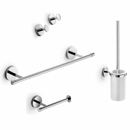 A large image of the WS Bath Collections Duemila 5592 Polished Chrome