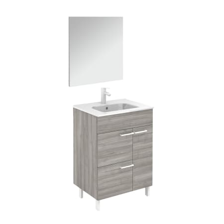 A large image of the WS Bath Collections Elegance 60 Pack 1 Sandy Grey
