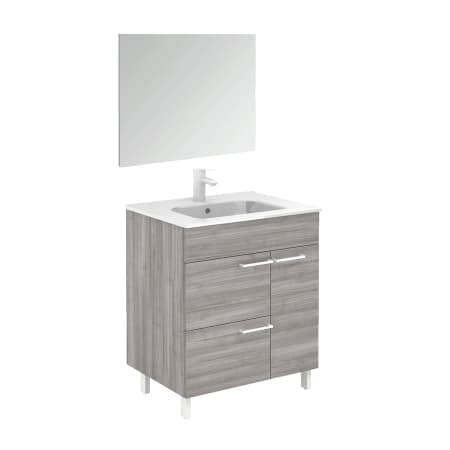 A large image of the WS Bath Collections Elegance 80 Pack 1 Sandy Grey