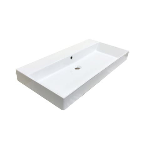 A large image of the WS Bath Collections Energy 85.00 Gloss White