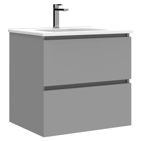 A large image of the WS Bath Collections Flora C60 Moka Matte