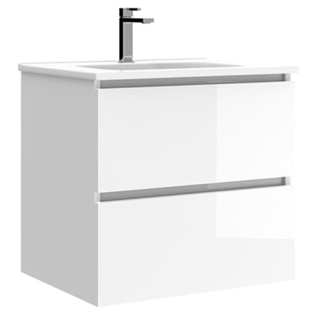 A large image of the WS Bath Collections Flora C60 Glossy White